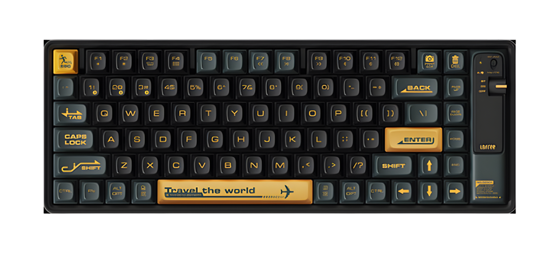 Клавиатура DigitalRazor LOFREE OE901 Wanderfree Green, фото №1