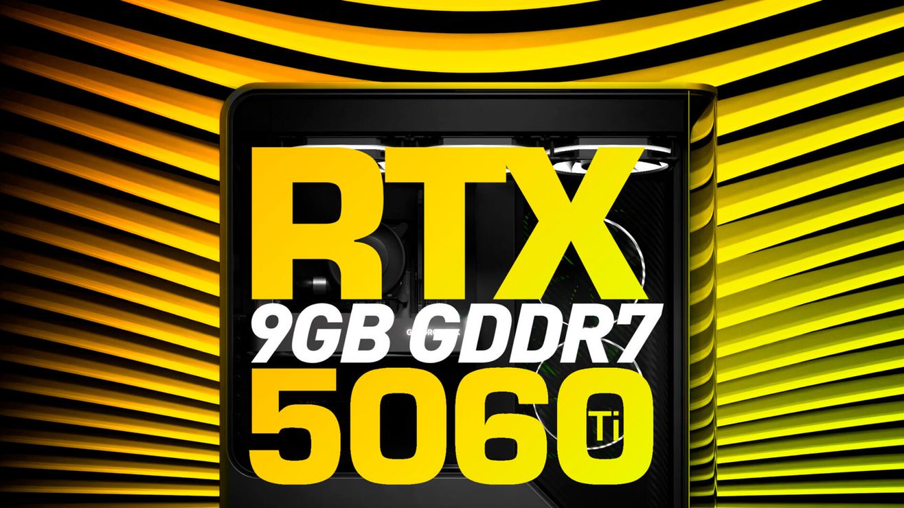 Слух: видеокарты RTX 5060 и 5060 Ti могут получить по 9 ГБ памяти