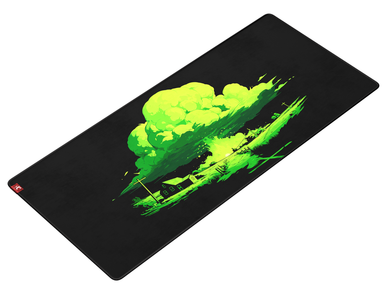 Коврик для мыши DigitalRazor Fallout Green 90x40см, фото №1