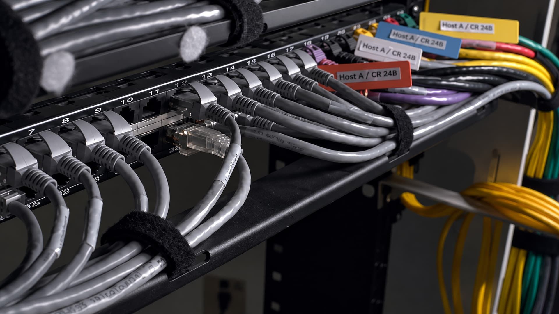Cable managment в сервере