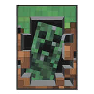 Постер DigitalRazor Minecraft Creeper, фото №1