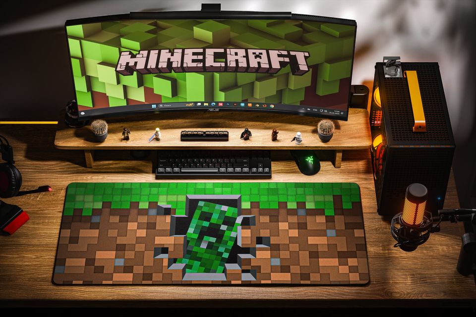 DigitalRazor Minecraft 90x40см