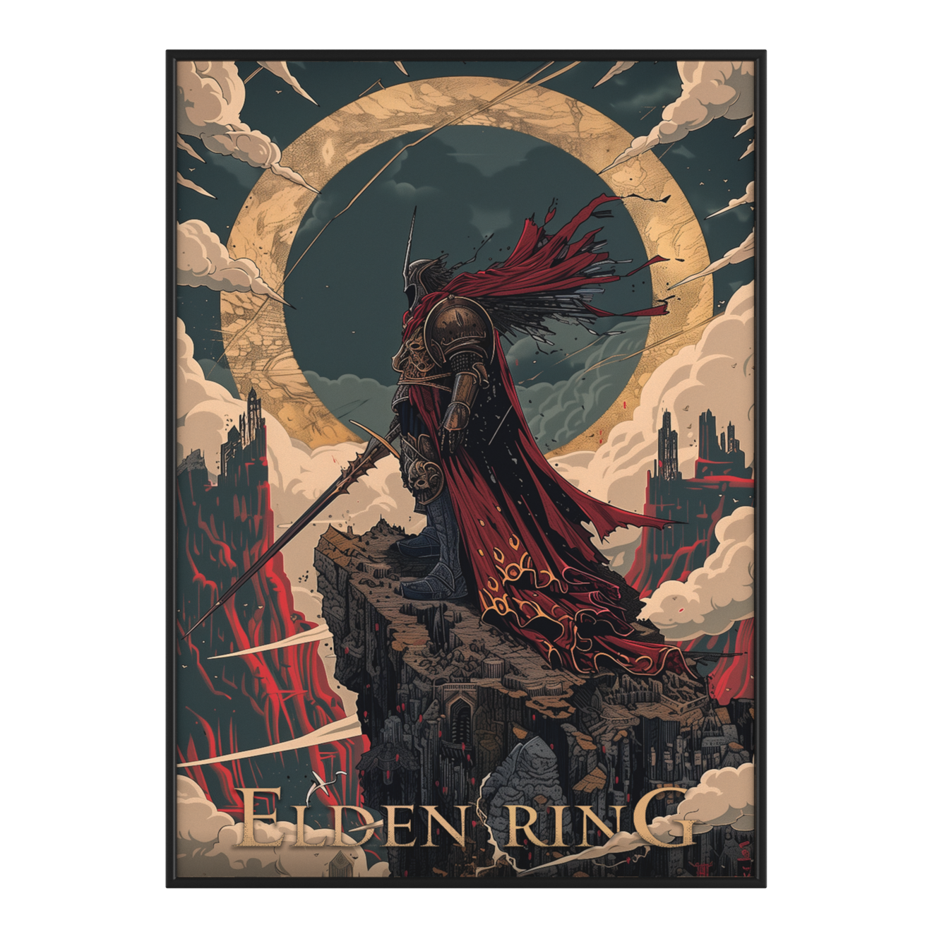 Постер DigitalRazor Knight on the Rock, фото №1