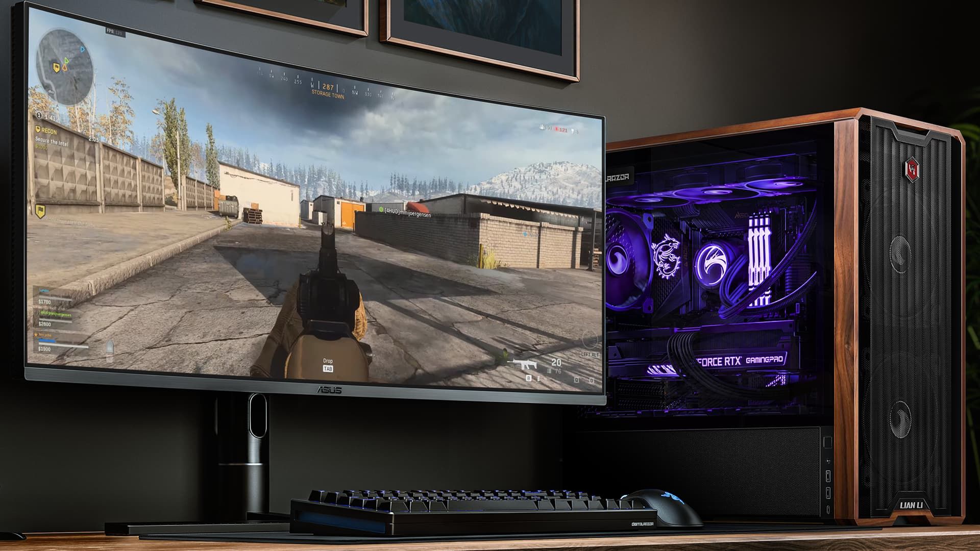 Монитор для Call of Duty Warzone