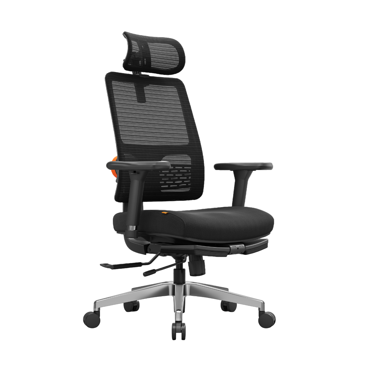 Кресло DigitalRazor FoxGear NETZ M Black, фото №3