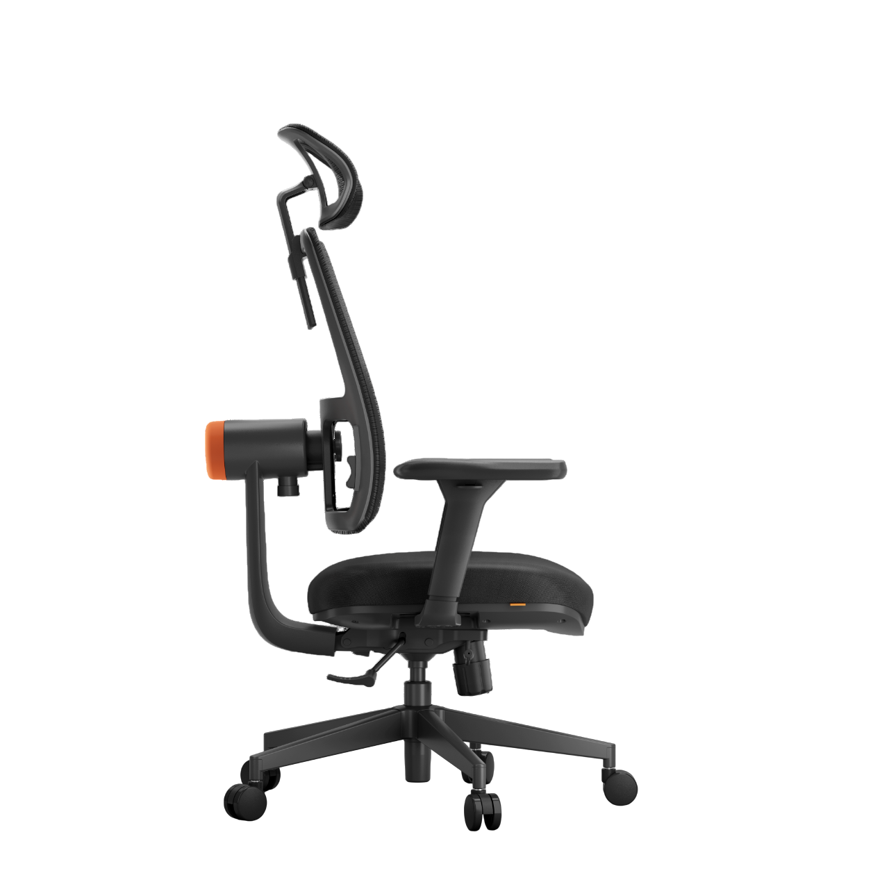 Кресло DigitalRazor FoxGear NETZ E Black, фото №8