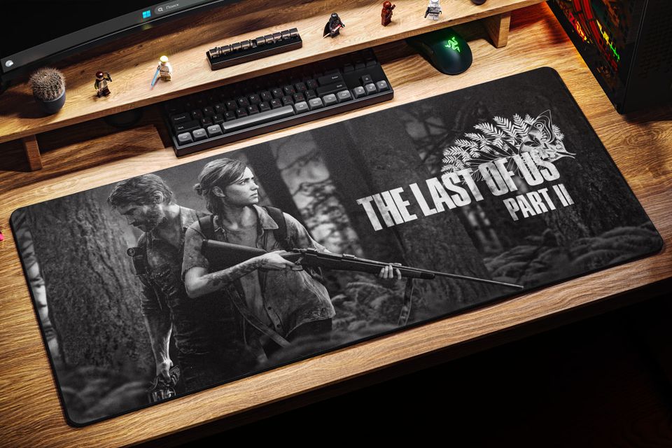 The Last of Us part 2 Joel and Ellie Woods 90x40 см