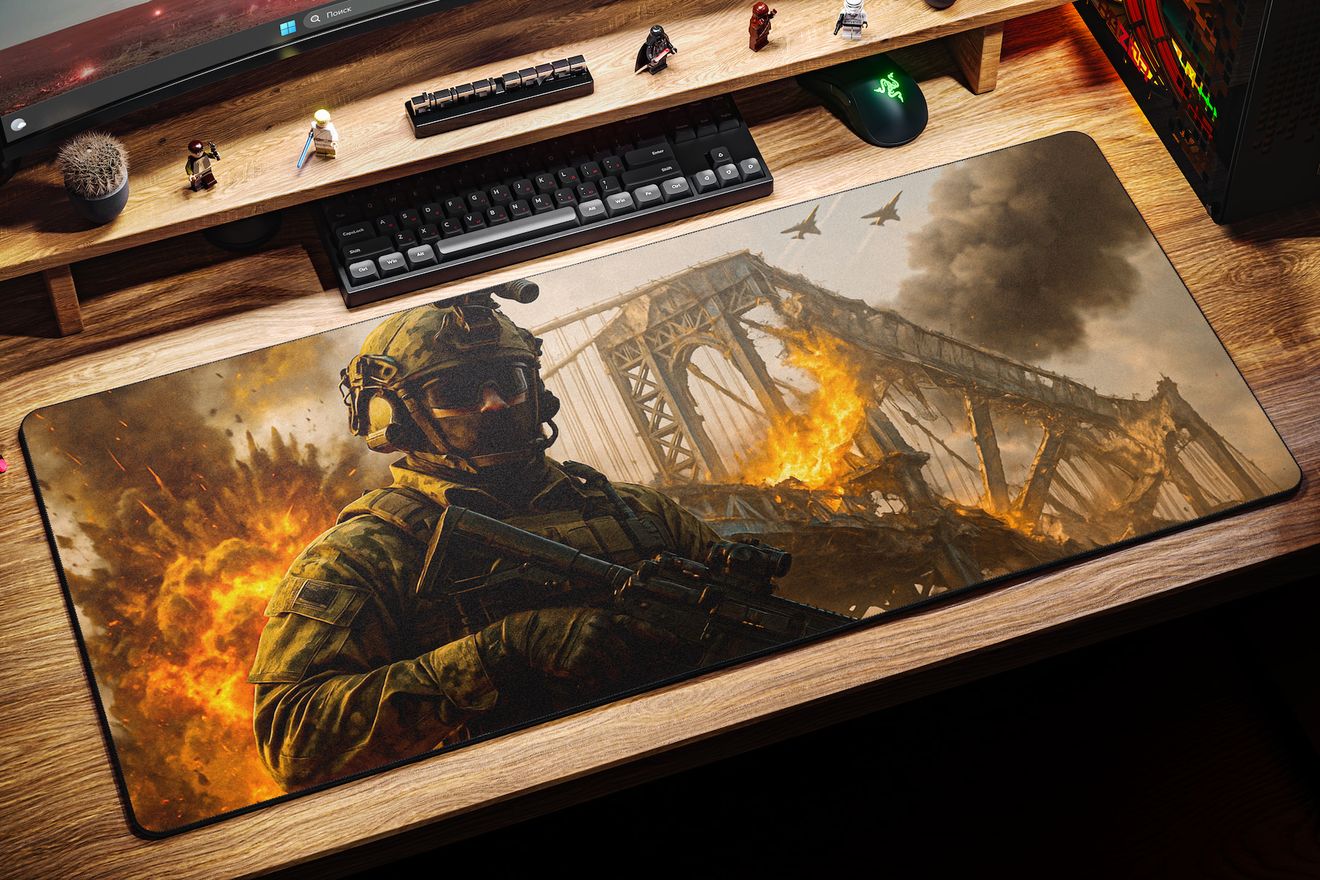 Коврик для мыши DigitalRazor Battlefield 6 Limited 90x40см, фото №3