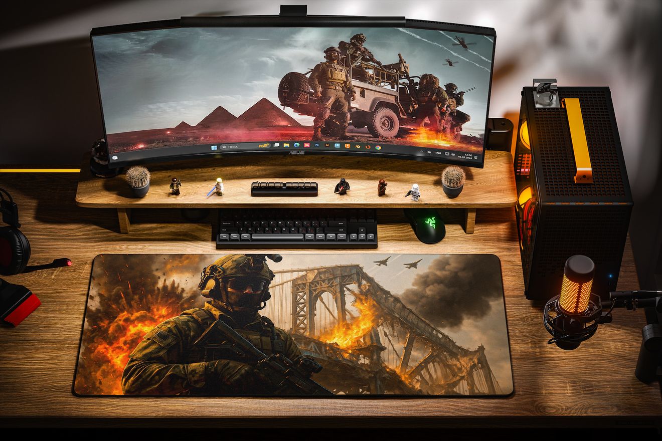 Коврик для мыши DigitalRazor Battlefield 6 Limited 90x40см, фото №2