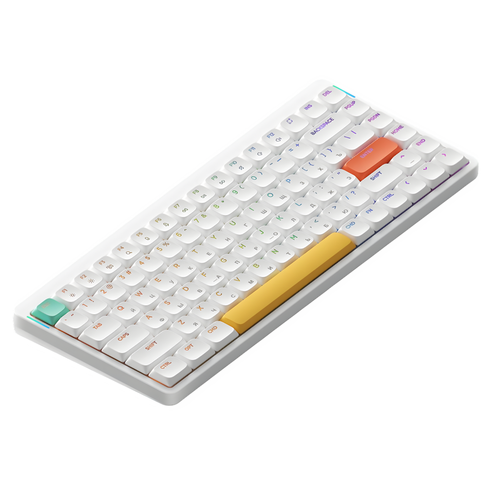 Nuphy AIR75v2 Ionic White Cowberry RU