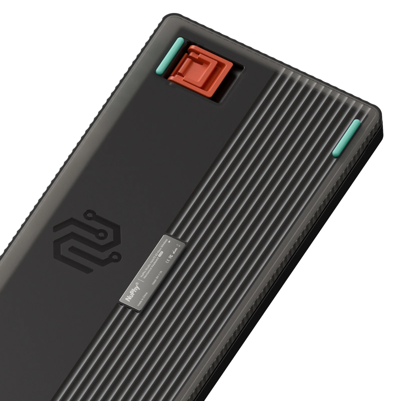 Клавиатура DigitalRazor Nuphy Halo75v2 Obsidian Black Silent Red RU, фото №5