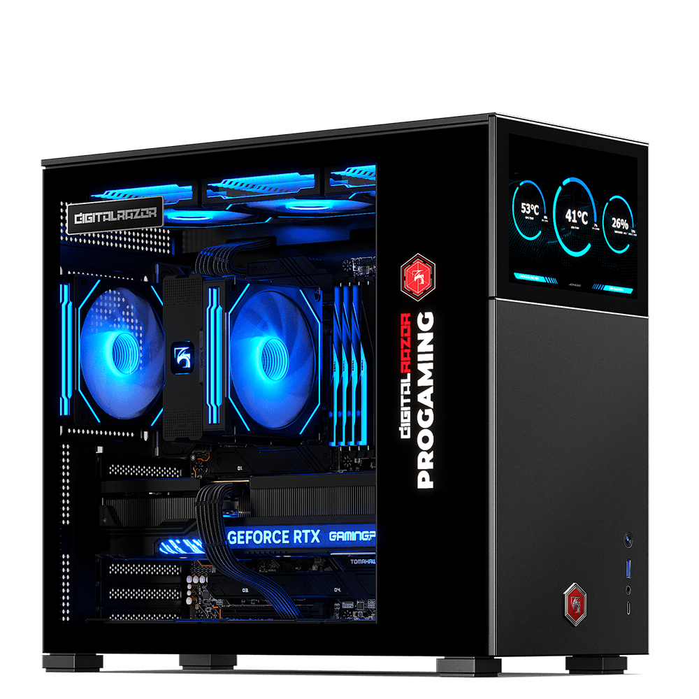 Игровой компьютер AMD Ryzen 5 7500F и RX 9070 XT 16ГБ, 16ГБ DDR5 в
