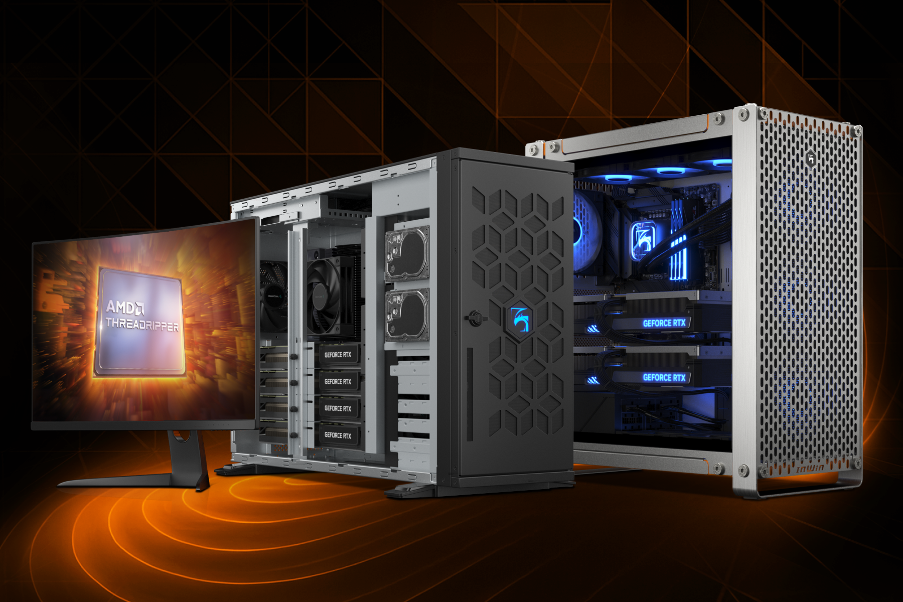 Рабочие станции и GPU-серверына AMD Threadripper