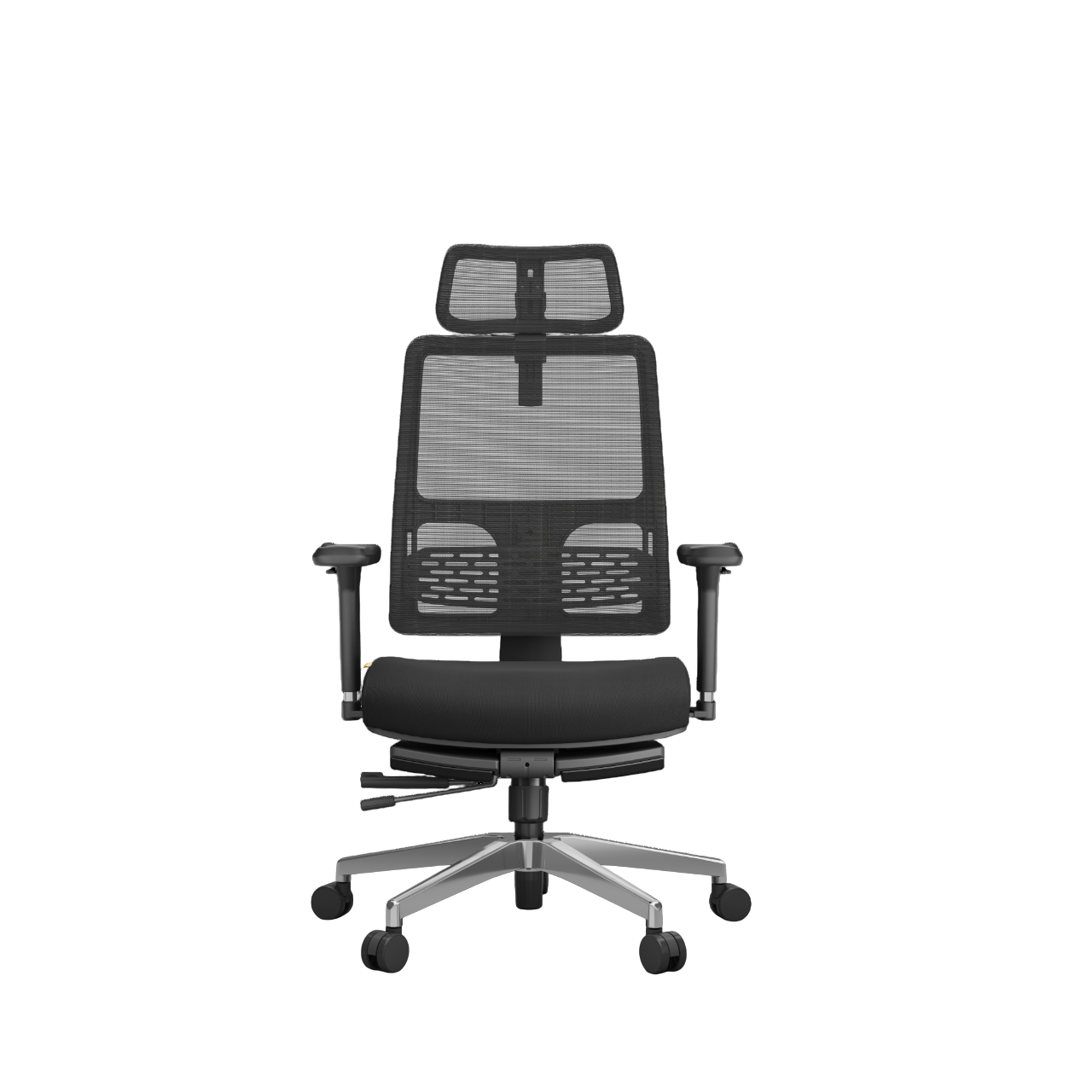 Кресло DigitalRazor FoxGear NETZ M Black, фото №2