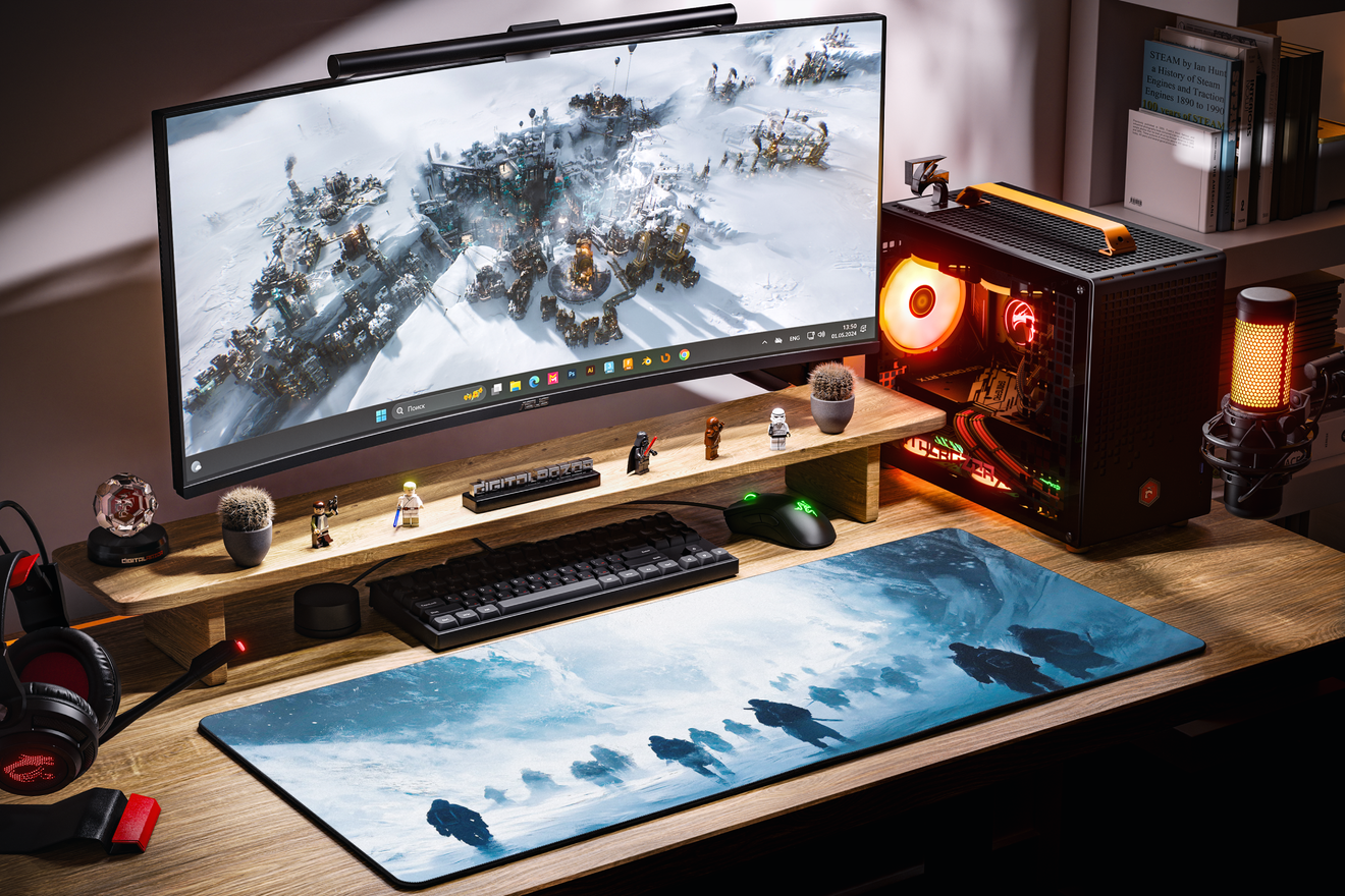 Коврик для мыши DigitalRazor Frostpunk2 Frozen People 80x30см, фото №4