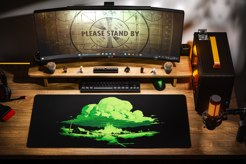 Fallout Green 90x40см
