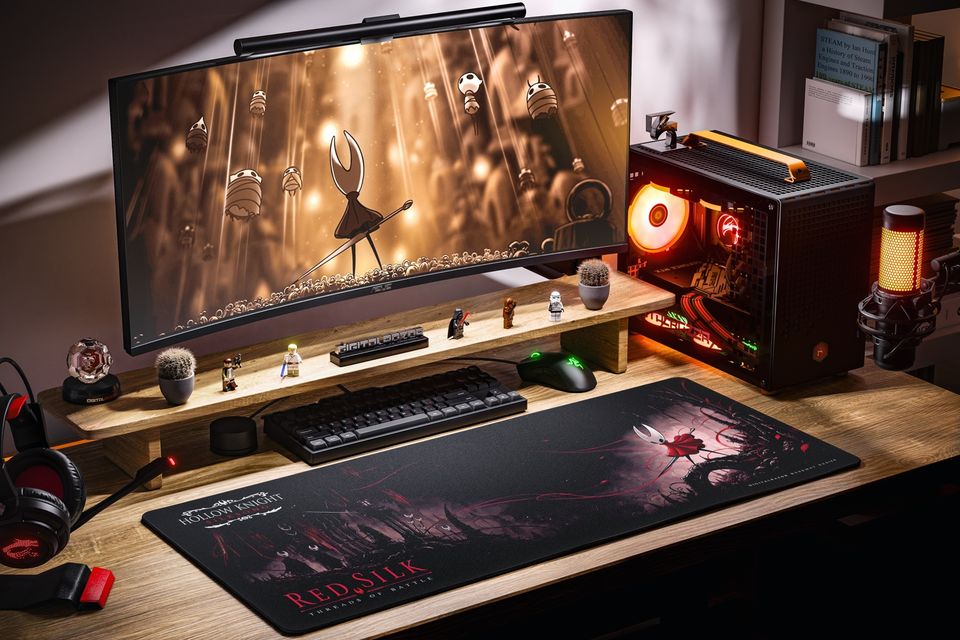 DigitalRazor Hollow Knight Silksong Red Silk 90х40см