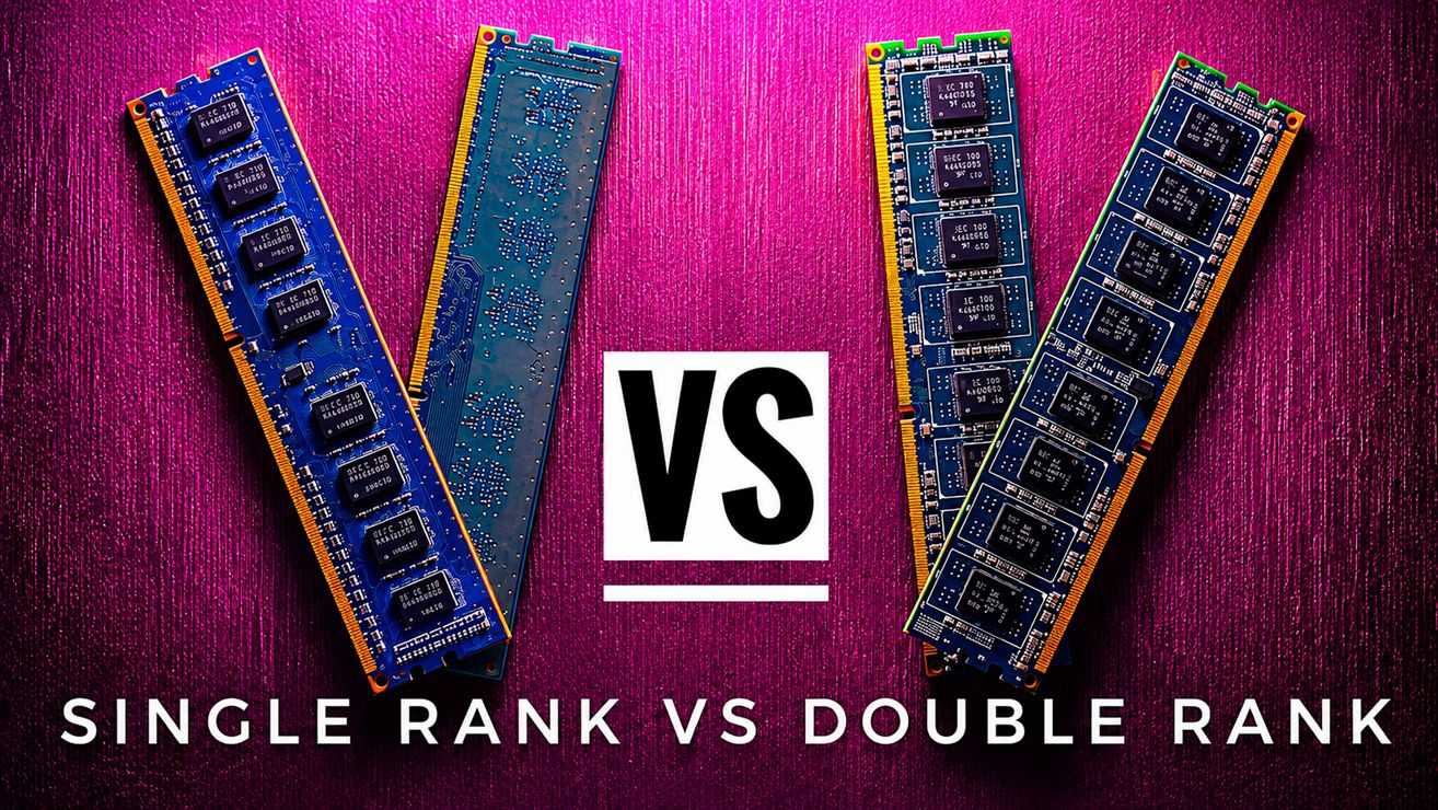 Что такое двухранговая память? Single Rank и Dual Rank