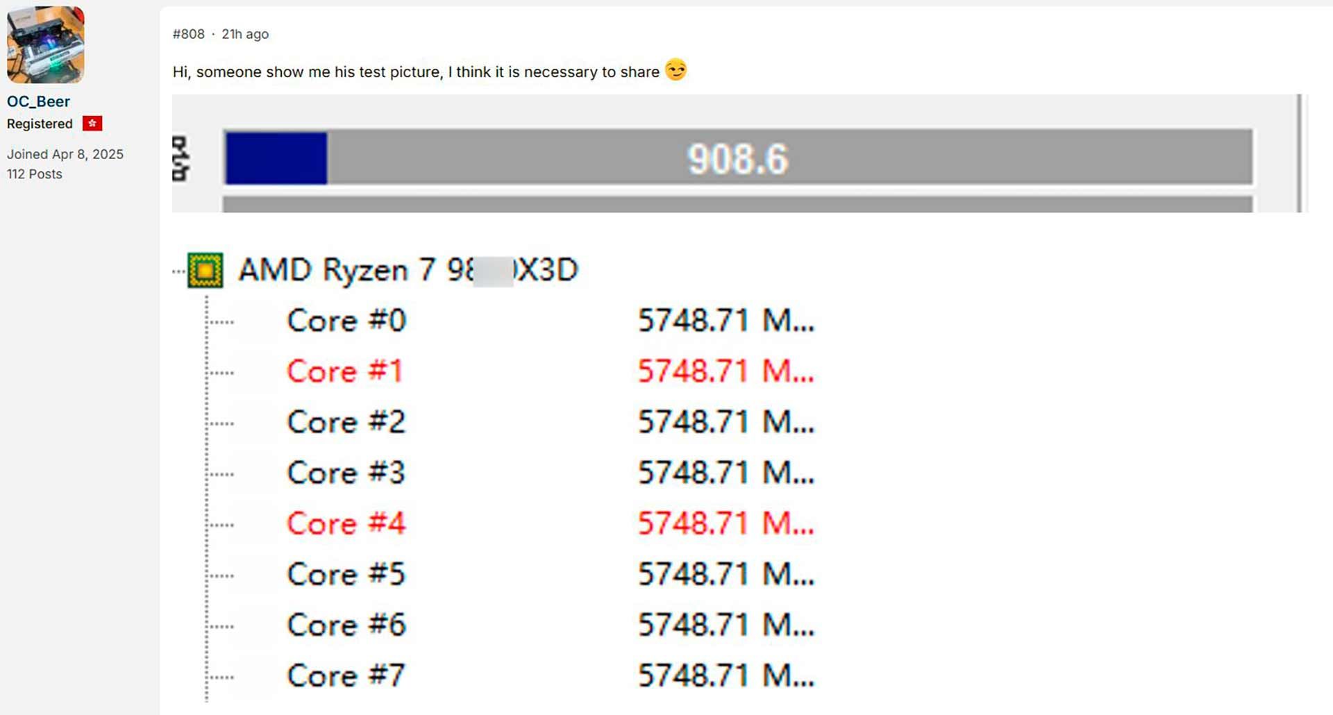 Ryzen 9850X3D