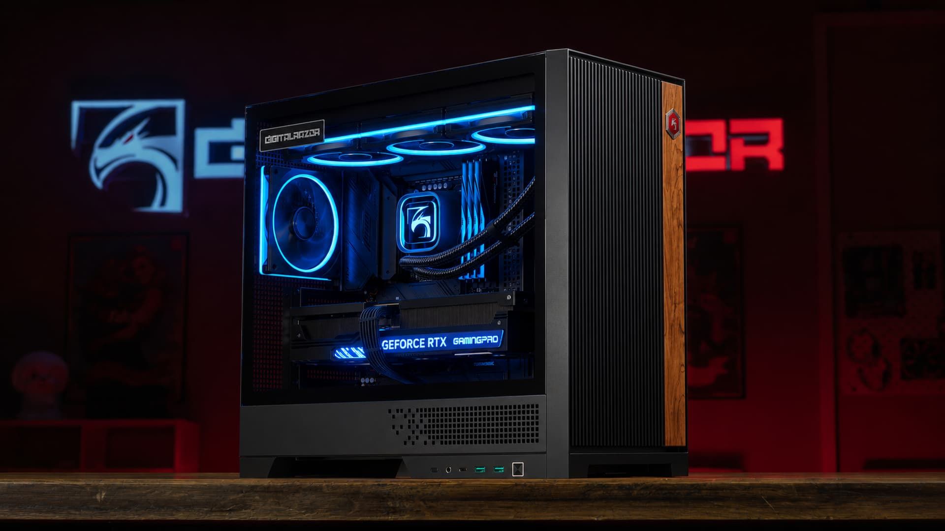 DigitalRazor PROGAMING X3 с Ryzen 7 9800X3D: компьютер для киберспорта на мониторе 240–360 Гц