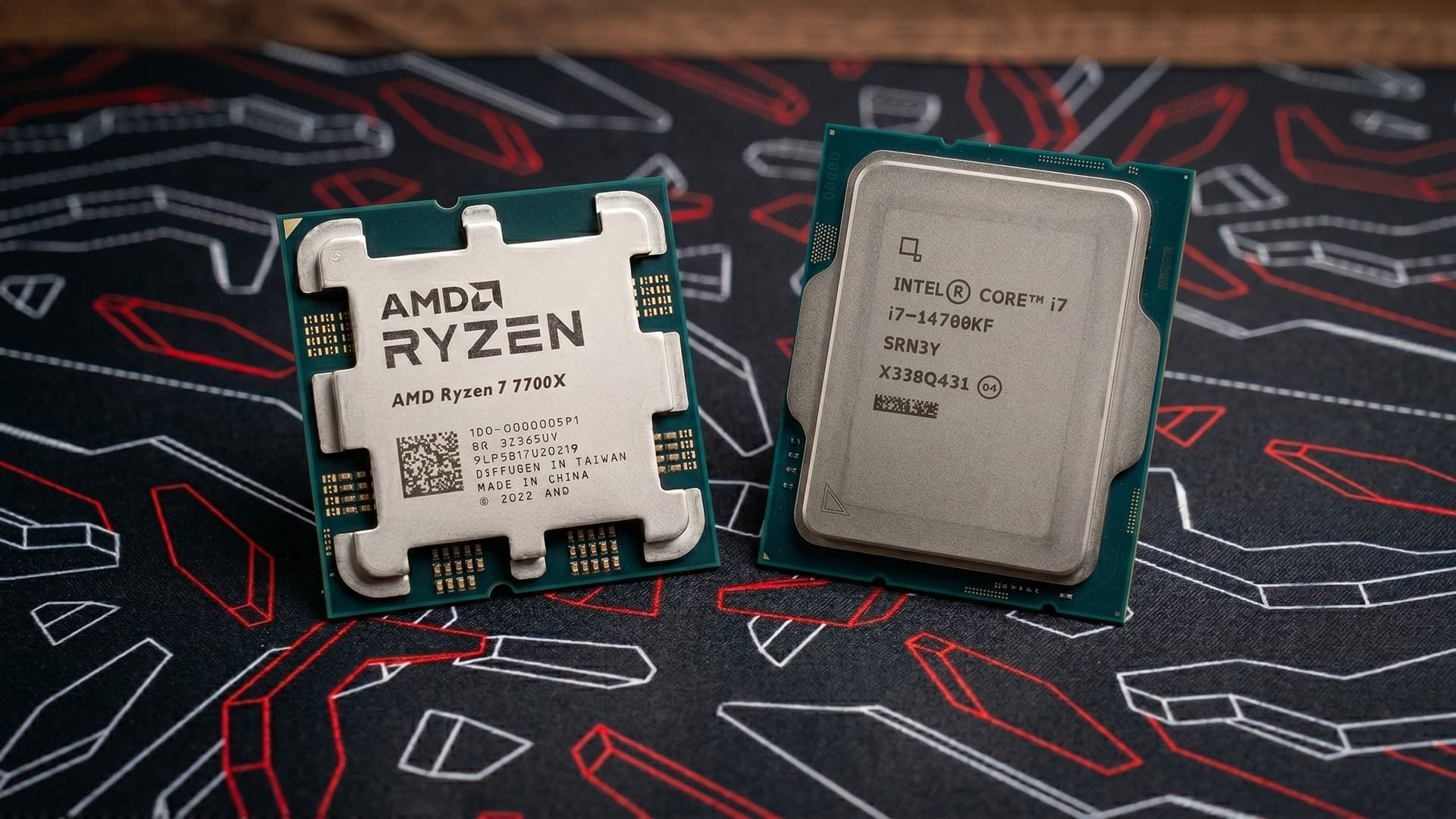 Ryzen 7700X и Core i7-14700K