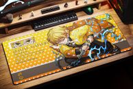 Коврик для мыши DigitalRazor Demon Slayer Zenitsu 90x40 см, фото №3