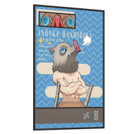 Постер DigitalRazor Demon Slayer Inosuke, фото №2