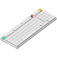 Клавиатура DigitalRazor Nuphy AIR100v3 Nova White Red Nano Switch, фото №1