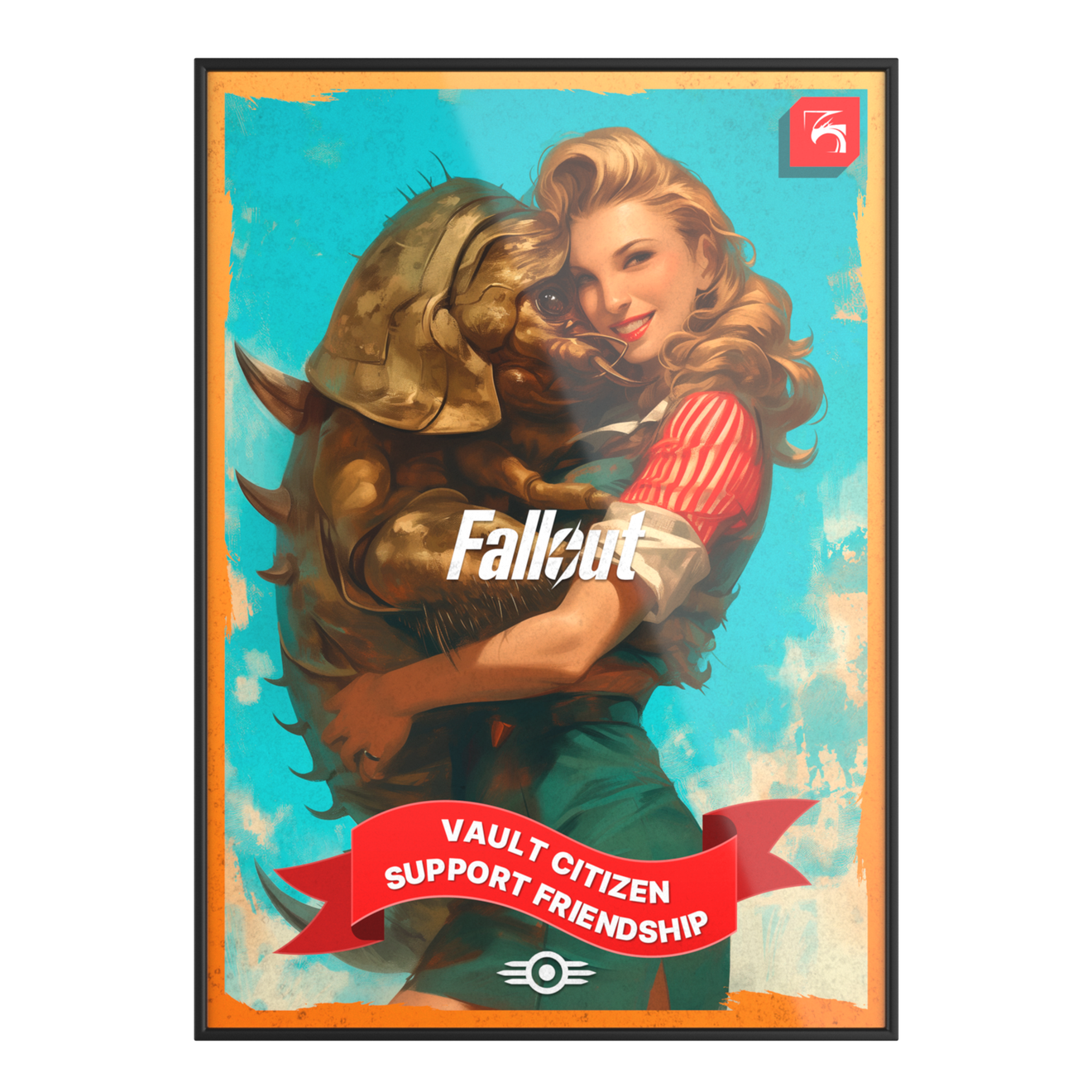 Постер DigitalRazor Fallout D, фото №1